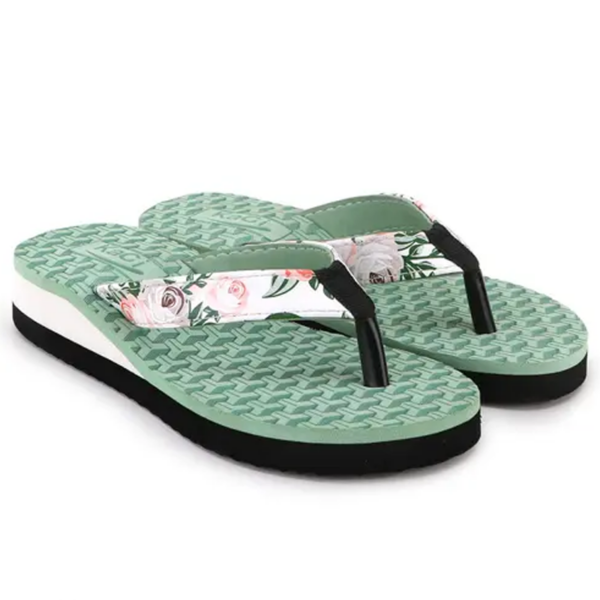 Stylish Casual Wear Daily Use Printed Fabrication Chappal Slipper Flip Flop for Women