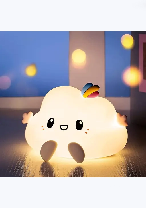 Night Light Cloud light USB Rechargeable Colorful Night Light for Kids Room LED Cloud Lights for Bedroom